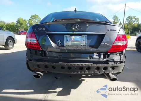 2013 Mercedes-Benz C 300 Sport 4Matic from USA, damaged, VIN WDDGF8AB4DR241322